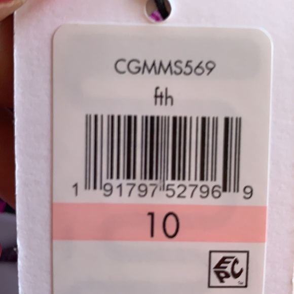 Calvin Klein Women's Side-Pleated‎ Halter One-Piece - Picture 3 of 10